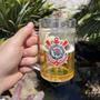 Imagem de Caneca Gel Corinthians Timão Cerveja Transparente Times Futebol 200ml