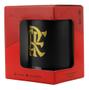 Imagem de Caneca Gel Isolante Térmico 400ml Preto Dourado Flamengo Crf