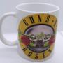 Imagem de Caneca Guns In Rose Em Porcelana 325 Ml