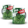 Imagem de Caneca Hulk Com Café Sem Café Porcelana Personalizada