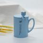 Imagem de Caneca Infantil BPA FREE Com Alça e Colher De Ursinho 400ml