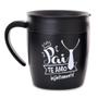 Imagem de Caneca Inox com Tampa 400ml Pai Te Amo FBA07005 - Wincy