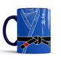 Imagem de Caneca Kimono Azul Jiu Jitsu Faixa Preta com Saquinho