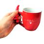 Imagem de Caneca Lamour Vermelho 300ml CANC087 VM - Etilux