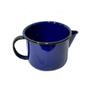 Imagem de Caneca Leiteira Esmaltada Ágata 12 1L c/ Bico Ewel - AZUL