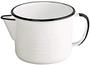 Imagem de Caneca Leiteira Fervedor Esmaltado Branco No 12 EWEL