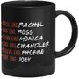 Imagem de Caneca Like Friends - Preta Caneca Porcelana 325 Ml Presente Divertido Série Friends