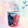 Imagem de Caneca Lilo Stitch Presente mimo Namorados casal Porcelana Mega Oferta