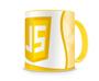 Imagem de Caneca Linguagem JS color Amarelo