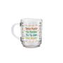 Imagem de Caneca Lisa de Vidro 245ml - Ho'oponopono
