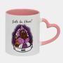 Imagem de Caneca Love Coração Rosa 325ml Orixa Nana Umbanda