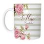 Imagem de Caneca Mãe Gratidão Floral Rosa de Plástico Rígido