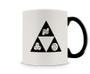 Imagem de Caneca Mágica Legend Of Zelda Triforce