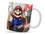 Imagem de Caneca Mario Com Café Divertida Porcelana Xícara 325ml + Caixa Presente