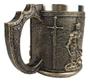 Imagem de Caneca Medieval Guerreiros De Sparta Em Inox 400Ml