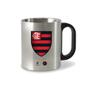 Imagem de Caneca Metal Inox Flamengo - 300ml - Brasfoot