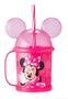 Imagem de Caneca Minnie 360ml com Orelha e Canudo, Imagem Adesivada - Avon