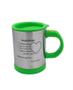 Imagem de Caneca Mix Misturadora Em Inox Com Alça 350ML GDR0825
