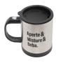 Imagem de Caneca Mixer de Aço Inox com Tampa 380 ml Lyor