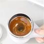 Imagem de Caneca Mixer De Aço Inox Com Tampa Branca 440Ml - Lyor