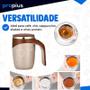 Imagem de Caneca Mixer Inox 380Ml Mistura Chá Café Shakes Capuccino