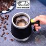 Imagem de Caneca Mixer Misturador Inox Automática 400ml Copo Térmico Mixer de Bebidas Café Suco Shake