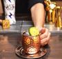 Imagem de Caneca Moscow Mule Cor Cobre 500ml Martelado