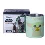 Imagem de Caneca Mosquetão Baby Yoda 300ml The Mandalorian Zona Criativa - 10025288