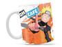 Imagem de Caneca Naruto Com Café Divertida Porcelana Xícara 325ml + Caixa Presente