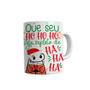 Imagem de Caneca Natal "HO HO HO" Personalizada