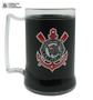 Imagem de Caneca Oficial e Licenciada com Gel Congelante Preta Coração Preto Branco Corinthians