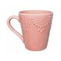 Imagem de Caneca Oxford Dalas 280ml Com Alto-relevo - Rosa