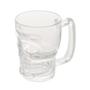 Imagem de Caneca P/ Chopp Cerveja Vidro Caveira Rock Style 365ml Lyor