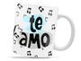 Imagem de Caneca Papai do Rock Divertida Porcelana Xícara 325ml + Caixa Presente