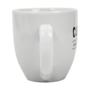 Imagem de Caneca Para Café Com Leite Sucos Com 300ml Porcelana Branca Manhattan