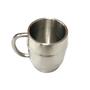 Imagem de Caneca Para Chopp Cerveja Parede Dupla Inox 420 Ml Churrasco