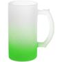 Imagem de Caneca para Sublimação Chopp Vidro Jateada 475ml 4 Unidades