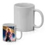 Imagem de Caneca Para Sublimação Porcelana Branca Lisa 325Ml