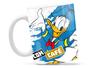 Imagem de Caneca Pato Donald Com Café Divertida Porcelana Xícara 325ml + Caixa Presente