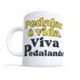 Imagem de Caneca pedalar é vida (viva pedalando)