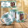 Imagem de Caneca Personalizada Com Foto Flores Cactus E Suculentas Amor Mãe Amiga PORCELANA MEGA OFERTA!