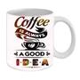 Imagem de Caneca Personalizada de Porcelana Frases Criativa Coffee