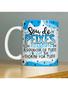 Imagem de Caneca Personalizada de Porcelana  SIGNOS : Sou de Peixes  -  325ML