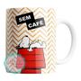 Imagem de Caneca Personalizada Snoopy Com Café Sem Café