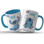 Imagem de Caneca Personalizada Stitch Lilo Disney Com Café Sem Café Caneca Lilo Stitch 3D casal Ohana personal