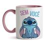 Imagem de Caneca Personalizada Stitch Lilo Disney Com Você Sem Você