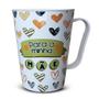 Imagem de Caneca Plástica Dia Das Mães Tulipa Personalizada 430ML