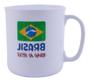 Imagem de Caneca Plástico Brasil Copa Mundo Hexa Sortida Amarela 440ml