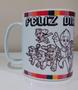 Imagem de Caneca Polímero PATRULHA CANINA para colorir 325ml - 6 canetinhas hidrográficas- 1 Unid - Mundo Arte