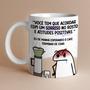 Imagem de Caneca Porc Flork vc tem q acordar c/ o sorriso no rosto e atitudes positiva ... 325ml